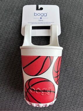 NWT! Bogg Bevy Basketball Print Cupholder for Bogg Bag